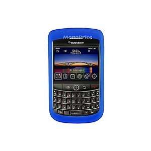   Silicone Case for Blackberry Tour 9630   Dark Blue Electronics