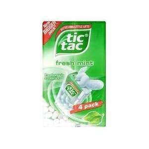 Tic Tac Mint 4 Bag   Pack of 6  Grocery & Gourmet Food