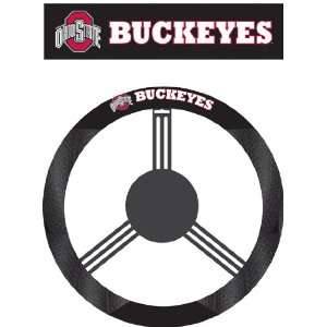  NCAA Ohio State Buckeyes Steering Wheel Cover Sports 