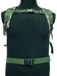 Level 3 Molle Assault Backpack Digital Camo Woodland  