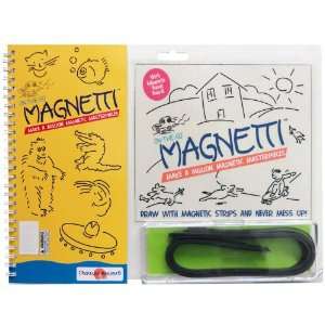    The Go Magnetti Magnet Game with Magnetic Travel Board Toys & Games