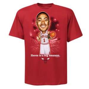  Derrick Rose Big Season, Bigger Head Chicago Bulls T Shirt 