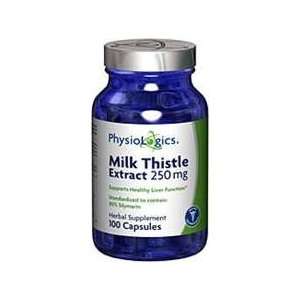  PhysioLogics   Milk Thistle 250mg 100c Health & Personal 