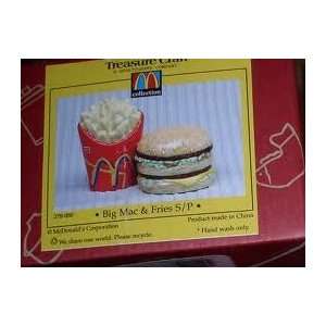  Mcdonalds Big Mac and Fries Salt & Pepper Shakers 