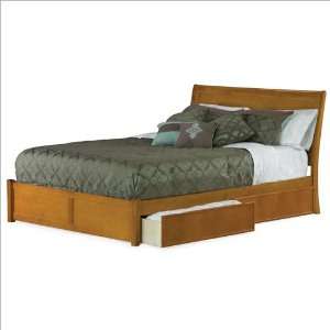  Queen Atlantic Furniture Studio Portland Platform Bed with 