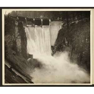  La Grande Dam,spillway,Nisqually River,WA,1943