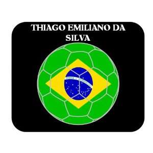  Thiago Emiliano da Silva (Brazil) Soccer Mouse Pad 