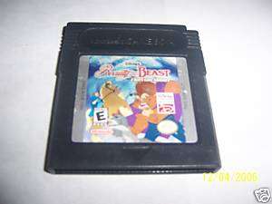 Beauty and the Beast (Game Boy Color) gbc gba sp 045496730987  