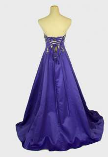 MORGAN & CO Imperial Blue $150 Prom Pageant Formal Gown NWT   Size 9 