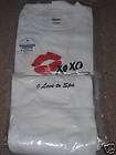 Beauticontrol NIP Lips XOXO  White Tshirt   Sz M