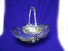Frank Whiting Sterling Silver Footed Swing Handle Cake 