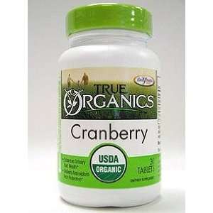  Enzymatic Therapy   True Organics Cranberry 30 tabs 