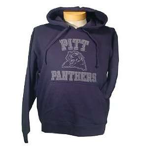  University of Pitt Logo Fusion Hooded Sweatsh Sports 