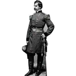  Nathaniel Banks General Civil War Cardboard Standee 