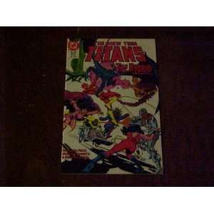 DC comics The New Teen Titans Issue # 25 VS. The Hybrid November 1986 