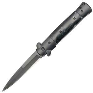   Stiletto spring assist knife this is not auto knife