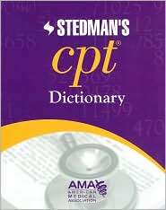 Stedmans CPT Dictionary, (1579478824), American Medical Association 