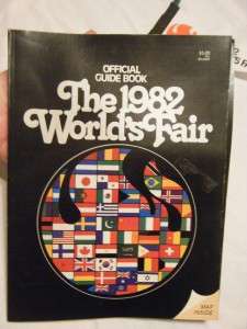 1982 Knoxville Tn Worlds Fair Lot Guidebook, Pencil, Sunsphere Model 