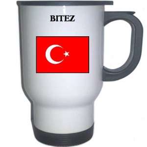  Turkey   BITEZ White Stainless Steel Mug Everything 