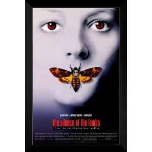  The Silence of the Lambs FRAMED 27x40 Movie Poster