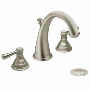  Moen T6125BN Kingsley Two Handle High Arc Bathroom Faucet 