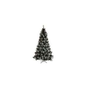  6.5 Pre Lit Black Ash Artificial Christmas Tree   Purple 