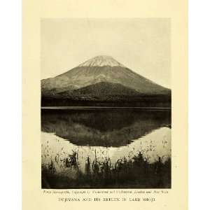  Print Fujuyama Mount Fuji Sama Japan Lake Shoji Reflection Volcano 