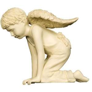  Just Watching Boy Angel Sitter, 4 Inch, Comes Gift Boxed, Hands Rest 