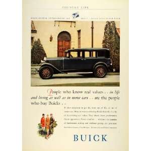 Ad Buick Motor Co Flint Michigan Black Automobile General Motors Cars 
