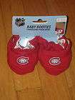 NEW MONTREAL CANADIENS RED OFFICIAL NHL BABY BOOTIES 0 3M