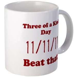  Three of a Kind Day Luck Mug by  Kitchen 