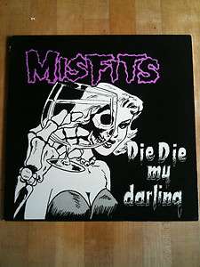 The Misfits   Die Die My Darling [LP, Plan 9] First Pressing Samhain 