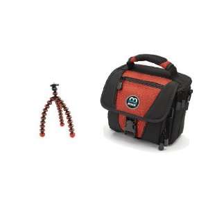  M Rock Cascade 515 Square Gadget Compact Bag   Black / Red 