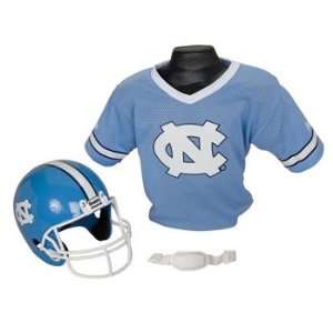  NEW North Carolina Tar Heels Football Helmet & Jersey Top 