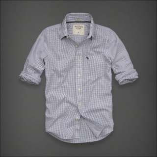 Abercrombie & Fitch Lookout Mountain Mens Classic Dress Shirt NEW 