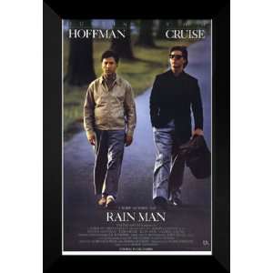  Rain Man 27x40 FRAMED Movie Poster   Style A   1988