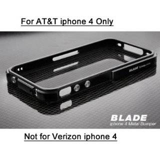 Blade Premium Metal Bumper for Apple iPhone 4 Black / Black by 