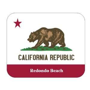   State Flag   Redondo Beach, California (CA) Mouse Pad 