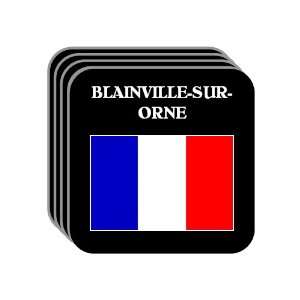  France   BLAINVILLE SUR ORNE Set of 4 Mini Mousepad 
