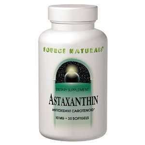 Astaxanthin, Antioxidant Carotenoid, 1mg 60 softgels Source Naturals