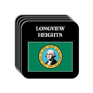  US State Flag   LONGVIEW HEIGHTS, Washington (WA) Set of 4 