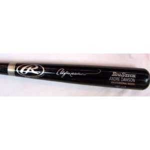    Autographed Andre Dawson Baseball Bat   SALE