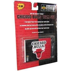   98 Upper Deck NBA Basketball Chicago Bulls Team Set   