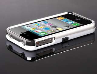   Case Cover Chrome Stand for Apple iPhone 4 4S 4G   