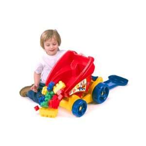  Mega Bloks Fill & Dump Wagon   Primary Colours Toys 