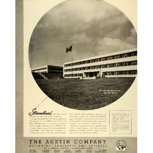 1943 Ad Austin Co Designers Engineers Builders Emerson Electric Mfg Co 