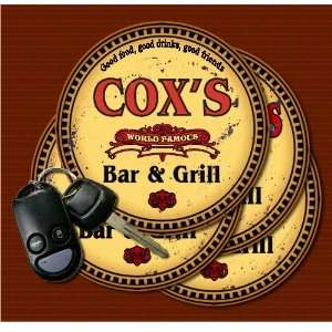  COXS Family Name Bar & Grill Coasters