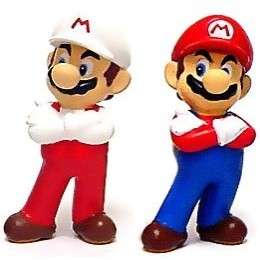 Super Mario Brothers BanPresto Mini PVC Mario Set (Fire Mario Mario 