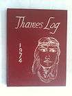 1954 Thames Log Mitchell College New London CT Yearbk  
