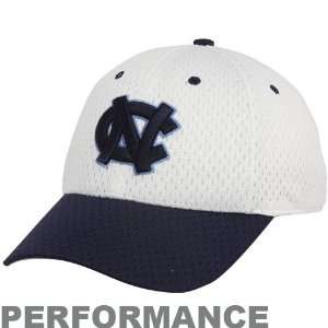 Nike North Carolina Tar Heels (UNC) White Navy Blue Authentic Baseball 